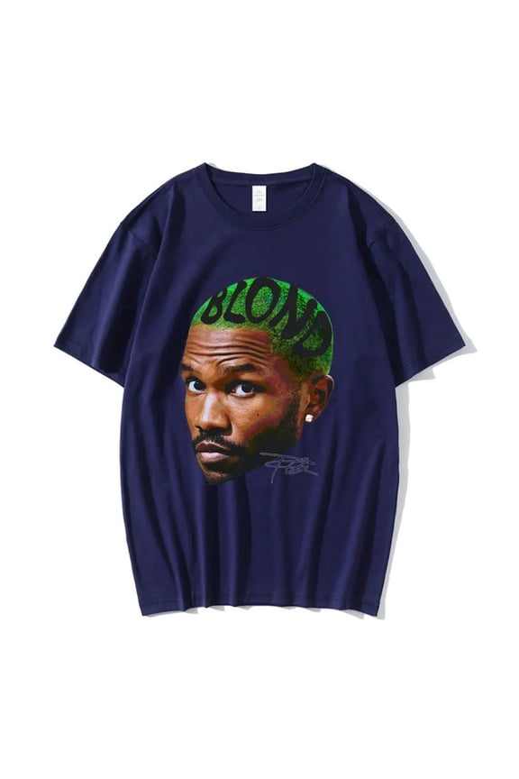 Frank Rapper Ocean Cotton T Shirts Franks New pattern Tshirts Popular T-Shirts Women Men Blond Tees Short Sleeve Top
