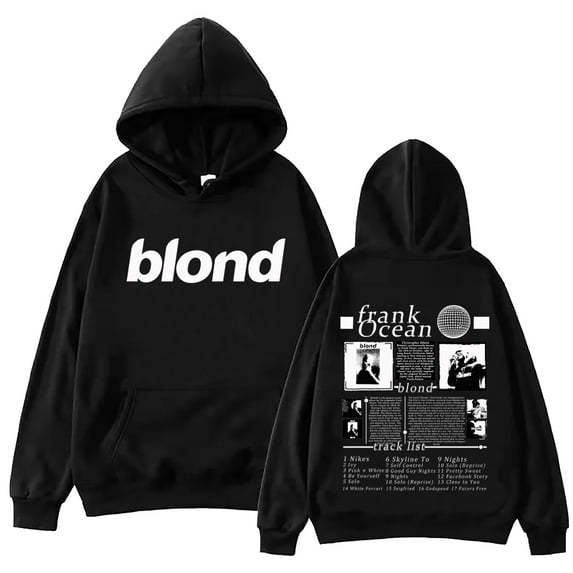 Frank Rapper Ocean Hoodie Blond Frank Ocean Merch Pullover Sweatshirt Hoodies Fans Clothes Cloting Tops for Women Men