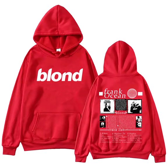 Frank Rapper Ocean Hoodie Blond Frank Ocean Merch Pullover Sweatshirt Hoodies Fans Clothes Cloting Tops for Women Men