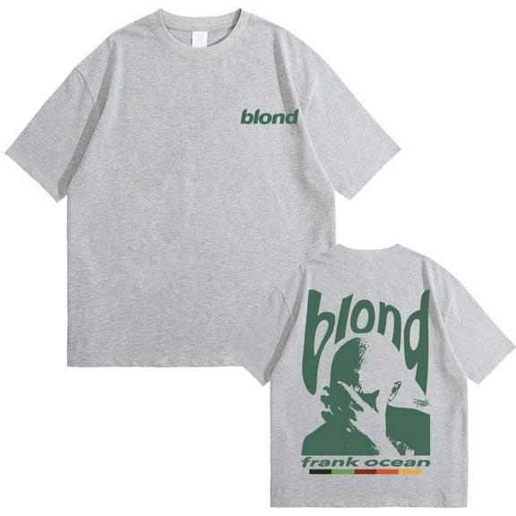 Frank Rapper Ocean T Shirts Franks New pattern Cotton Tshirts Popular T-Shirts Women Men Blond Tees Short Sleeve Top