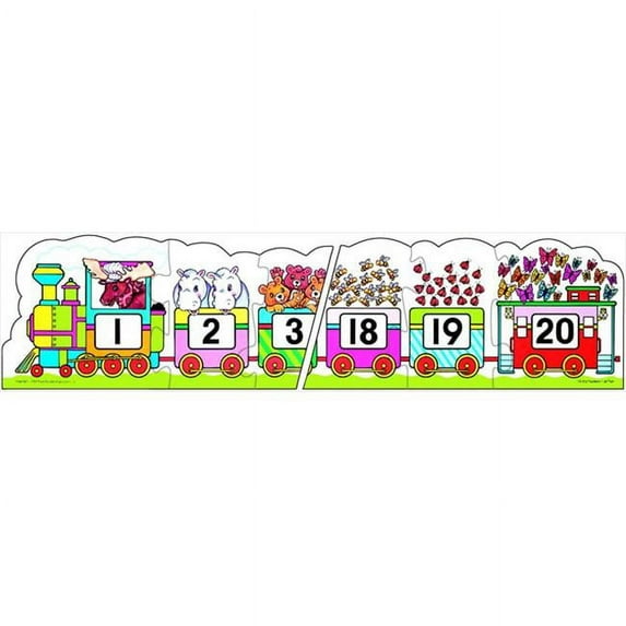 Frank Schaffer 082926 Number Train Giant Floor Puzzle