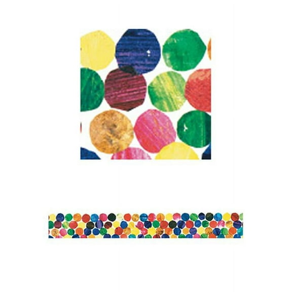 Eric Carle The Very Hungry Caterpillar™ Dots Straight Borders [CD108063]