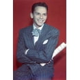 thumbnail image 1 of Frank Sinatra Color Smiling in Suit 50's 24x36 Poster, 1 of 1