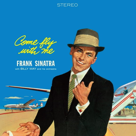 Frank Sinatra Come Fly With Me (+1 Bonus Track) (Vinyl Record) 12" Album (Clear vinyl)