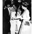 thumbnail image 1 of Frank Sinatra Is Presented To Queen Elizabeth At A London Premiere History (24 x 36), 1 of 2