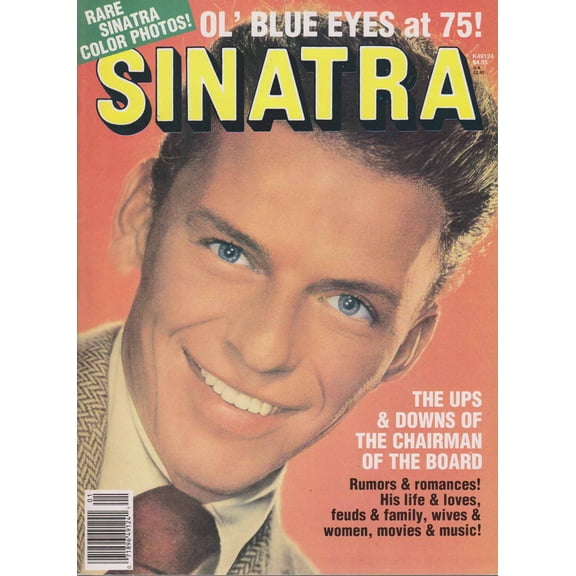 Frank Sinatra Magazine #1 VF ; Starlog Comic Book