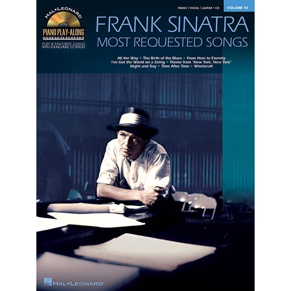 Hal Leonard Piano Play-Along Frank Sinatra Most Requested Songs, Book 45, (Paperback)