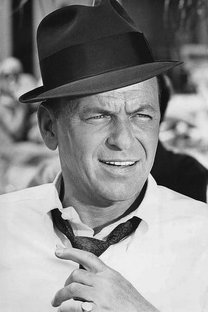 Frank Sinatra in Tony Rome iconic portrait in hat 24x36 Poster ...