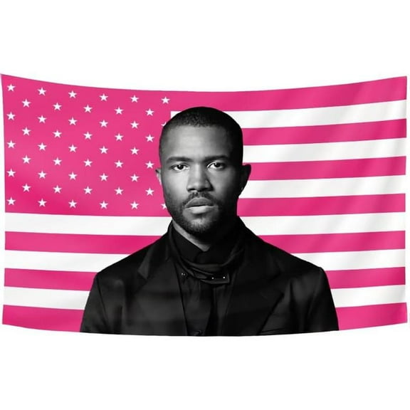 Frank Singer Ocean Pink America Flag Tapestries For Room Guys Girls College Dorm Man Cave Bedroom Wall Decor Hangings Indoor