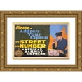 thumbnail image 1 of Frank T. Fellner 14x11 Gold Ornate Wood Frame and Double Matted Museum Art Print Titled - Please - Address Your Express to Street and Number American Railway Express (1921), 1 of 4