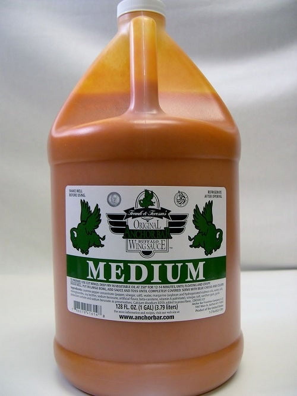 Frank & Teressa's Anchor Bar Wing SauceOriginal Medium Gallon