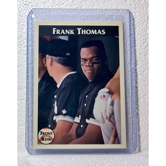 Frank Thomas 1992 Front Row MLB #6 Collector's Club Card Chicago White Sox