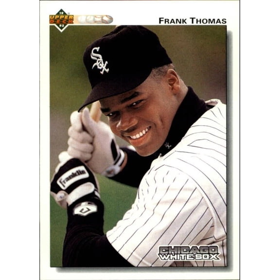 Frank Thomas 1992 Upper Deck MLB #166 Baseball Card Chicago White Sox