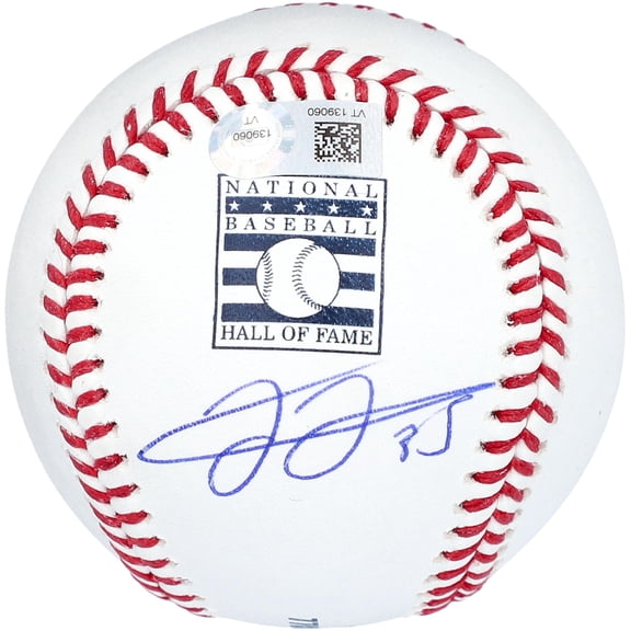 Frank Thomas Chicago White Sox Autographed Hall of Fame Logo Baseball