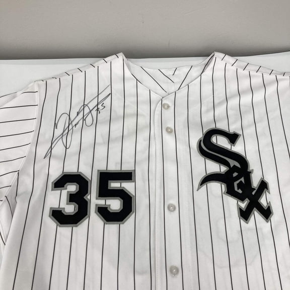 Frank Thomas Signed Chicago White Sox Majestic Game Model Jersey MLB Authentic