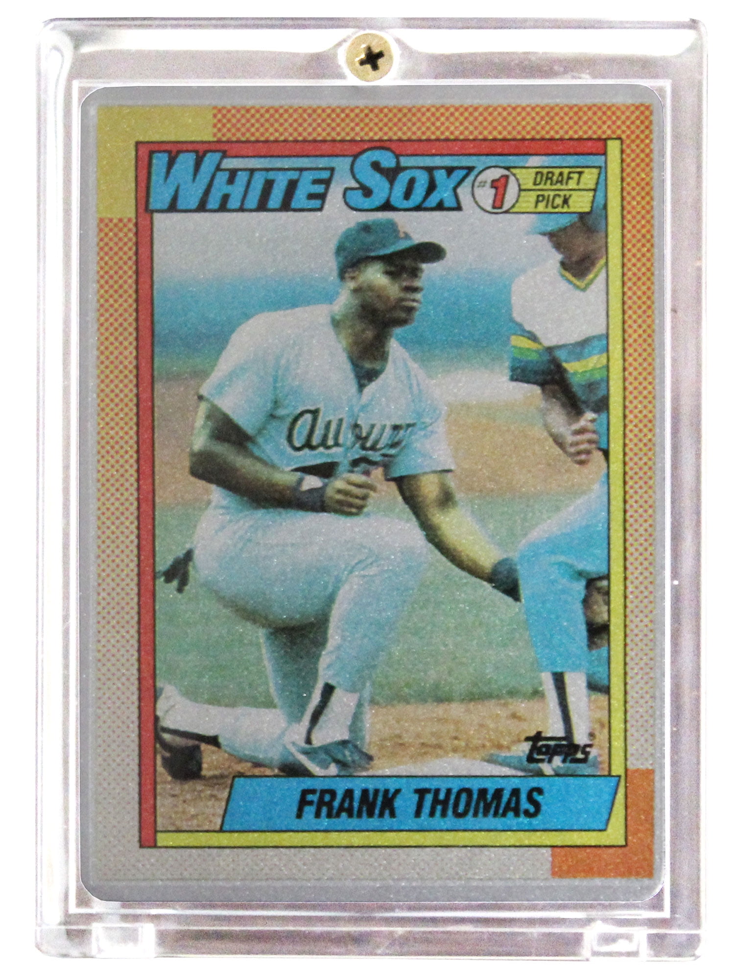 Frank Thomas Topps 'The Keeper Series' Metal Rookie Baseball Card #'d out  of 500