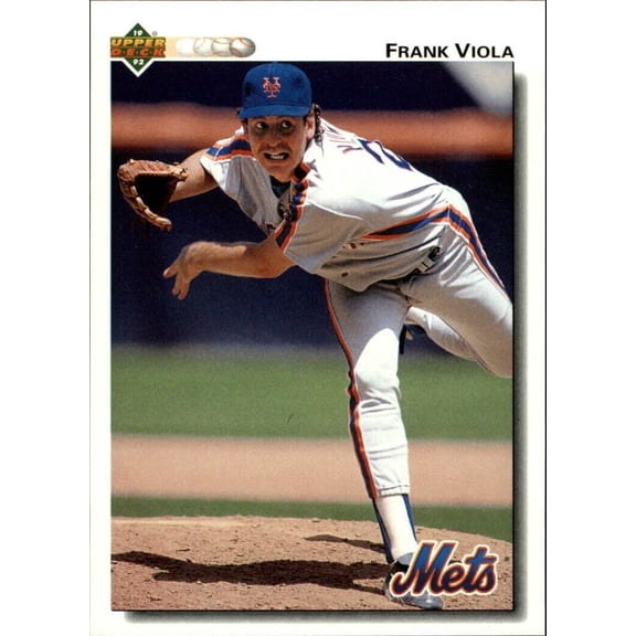 Frank Viola 1992 Upper Deck MLB #277 Baseball Card New York Mets