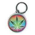 thumbnail image 1 of Frank Wiedemann, Psychedelic Pot, Officially Licensed Artwork - Metal Keychain, 1 of 1