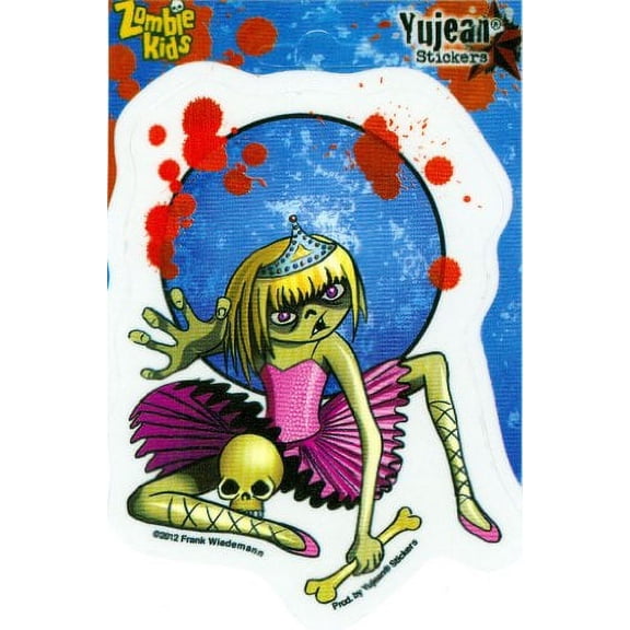 Frank Wiedemann - Zombie Kid Vanessa - Sticker / Decal