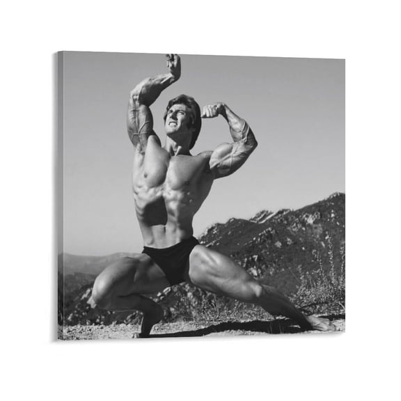 Frank Zane Canvas Poster Canvas Wall Art Prints Poster Gifts Photo Picture Painting Posters Room Decor Home Decorative 20x20inch(50x50cm)