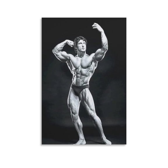 Frank Zane Poster Canvas Poster Canvas Wall Art Prints Poster Gifts Photo Picture Painting Posters Room Decor Home Decorative 16x24inch(40x60cm)