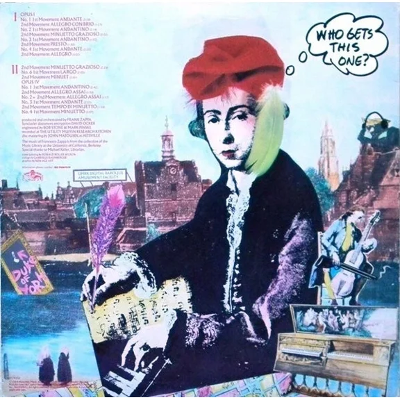 Frank Zappa Aka Barking Dogs Consort Plays Francesco Zappa Cd Brand New-Sealed