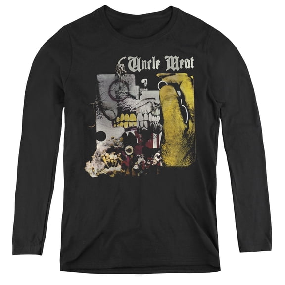 Frank Zappa Uncle Meat Women's Long Sleeve T-Shirt Black