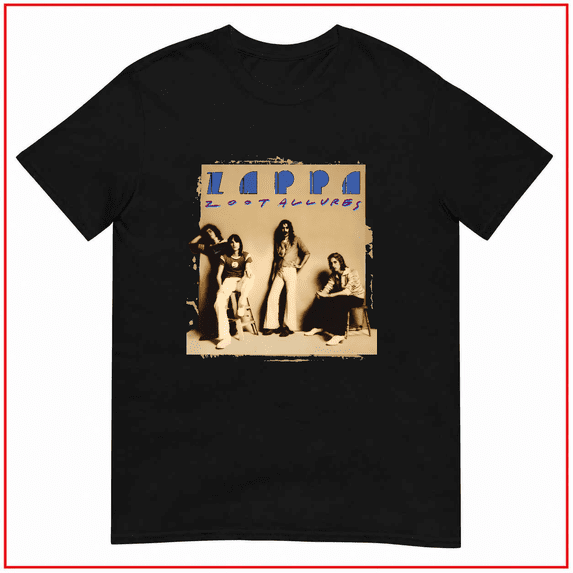 Frank Zappa Zoot Allures Vintage Retro Experimental Rock Unisex T Shirt V14885 Size S-5XL