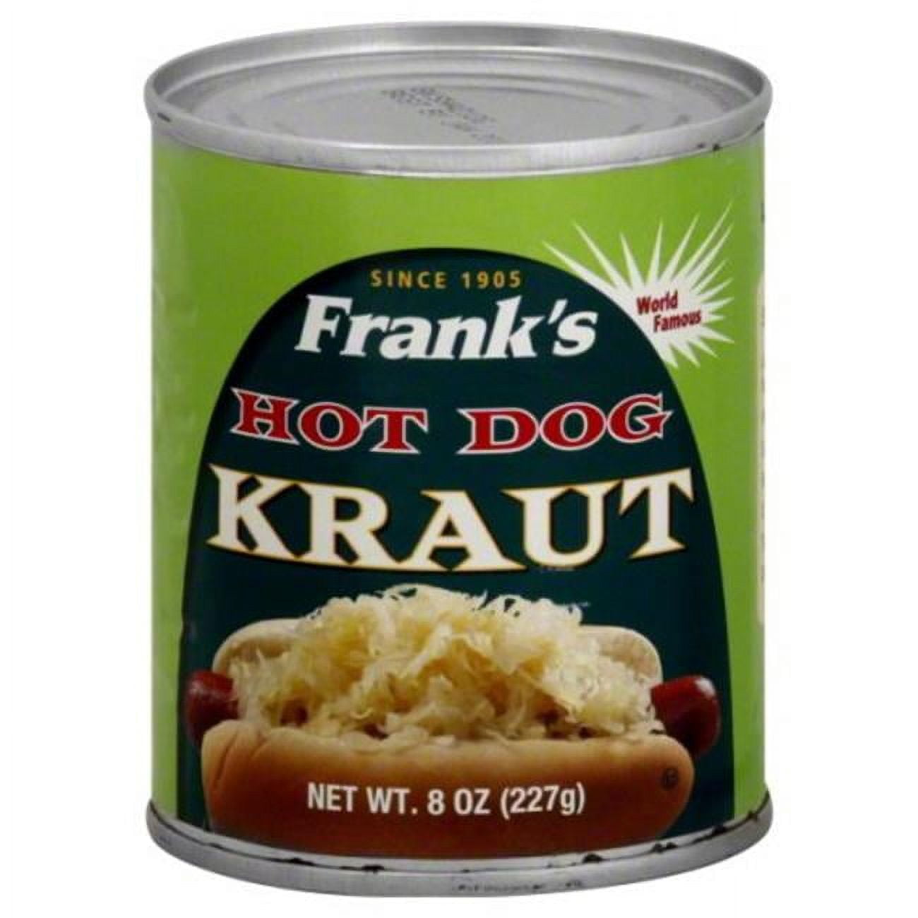 Frank's Hot Dog Kraut, 8 oz