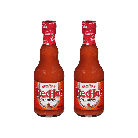 Frank's Original Cayenne Pepper RedHot Sauce, 2-Pack 12 fl. oz. Bottles