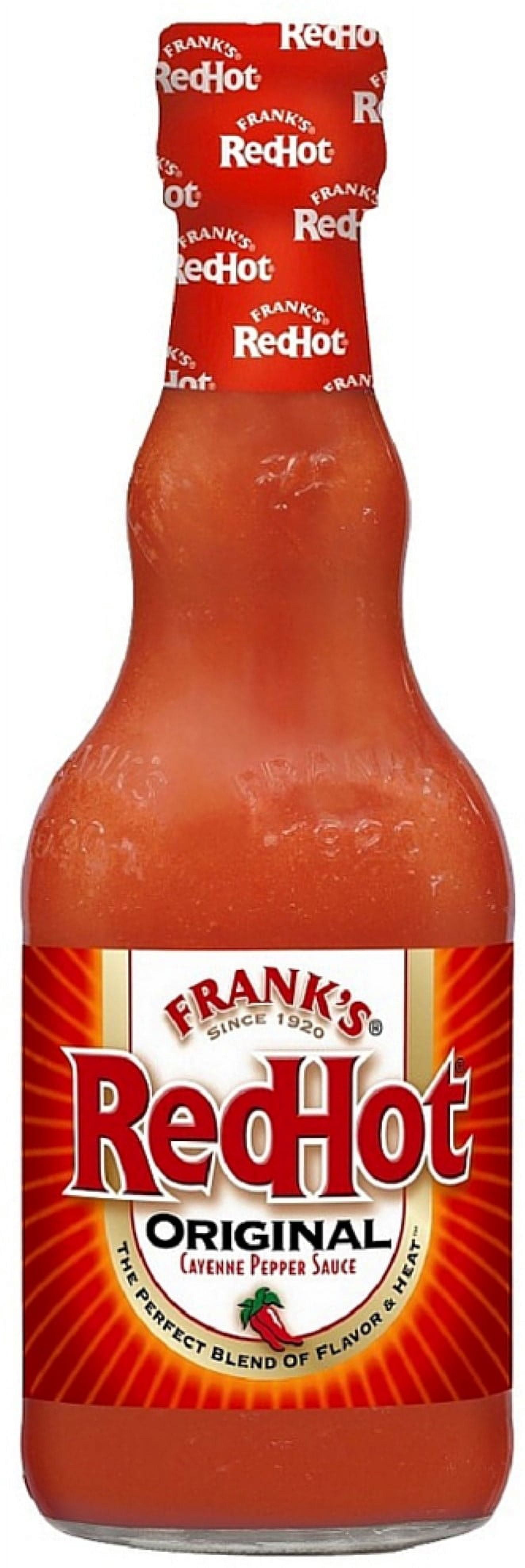 Frank's Original Red Hot Cayenne Pepper Sauce 12 oz (Pack of 3)