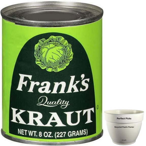 Frank's Quality Shredded Sauerkraut, 8 Oz Can (8 pack)