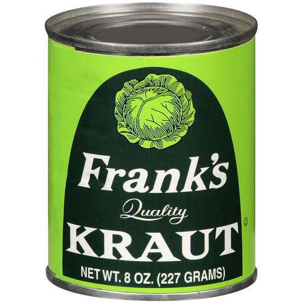 Frank's Quality Shredded Sauerkraut, 8 oz, Can - image 1 of 6