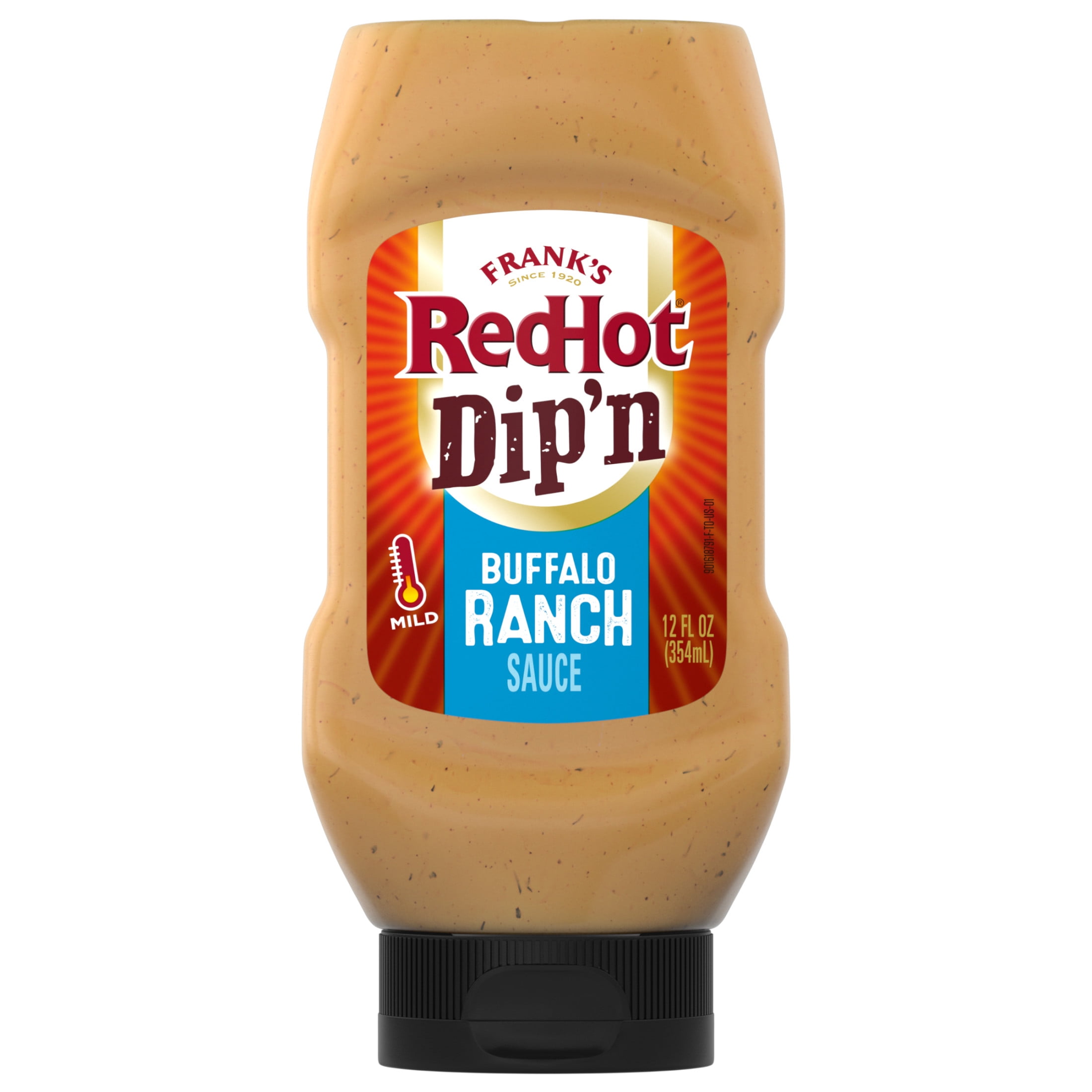 Frank's RedHot Buffalo Ranch Dip'n Sauce, 12 fl oz Bottle - Walmart ...