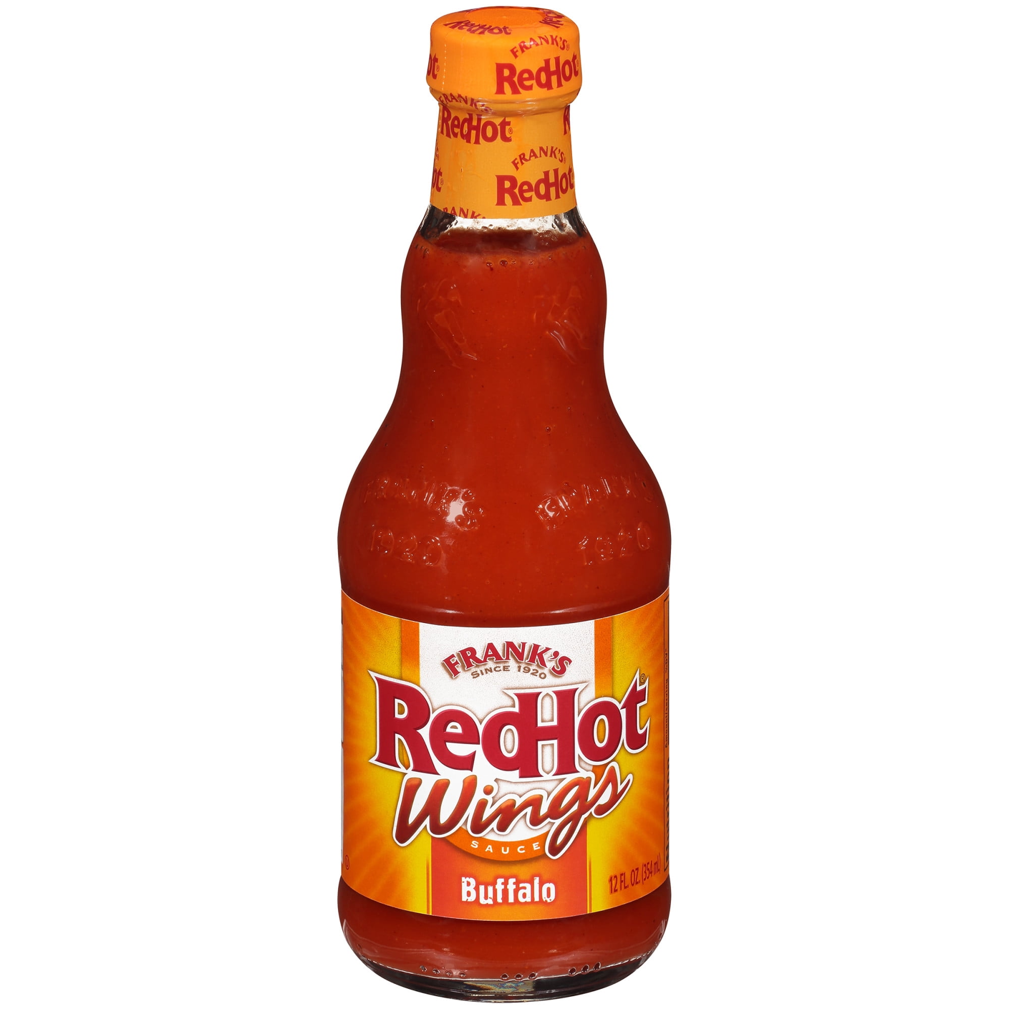 Frank's RedHot Buffalo Wings Hot Sauce, 12 fl oz (Pack of 16)