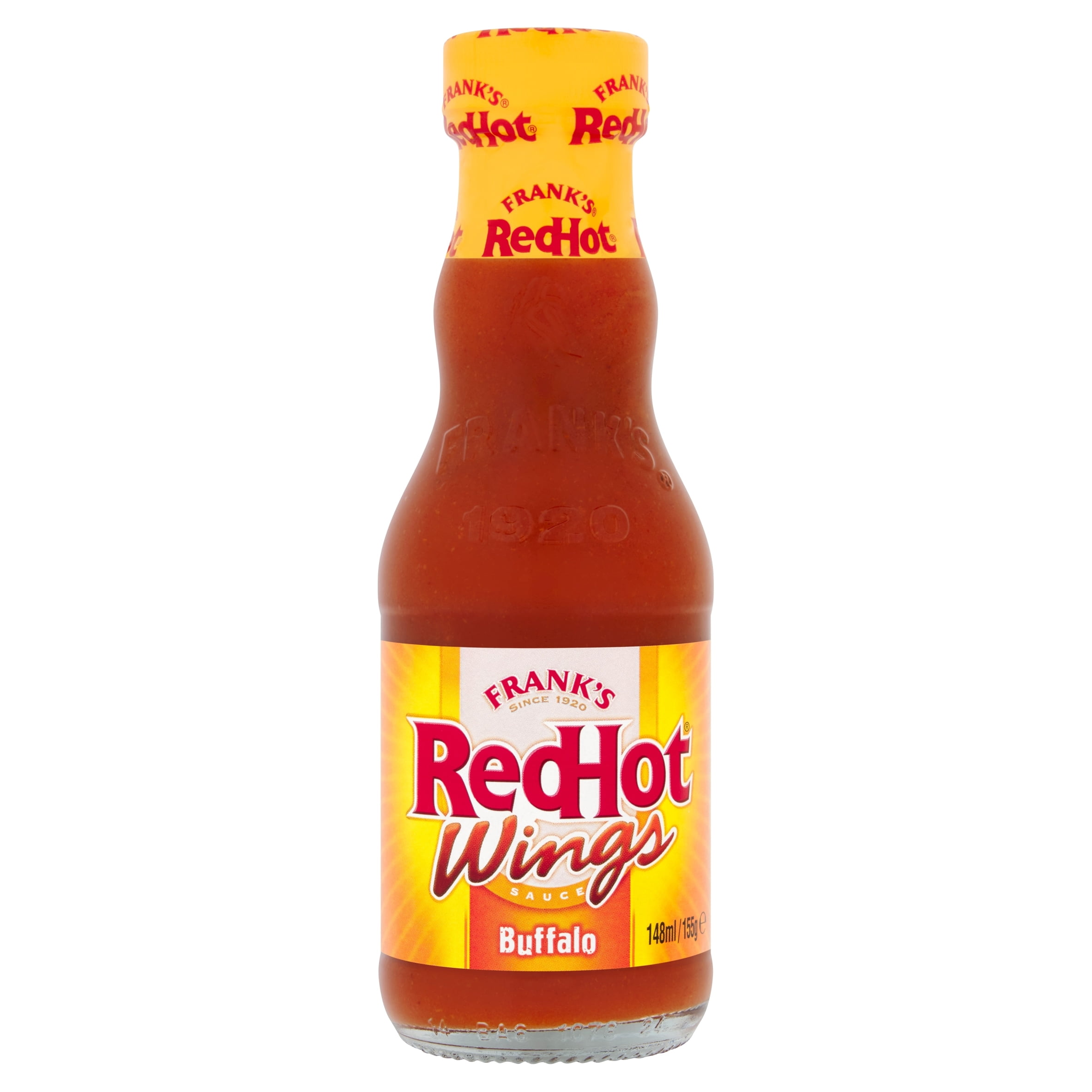 Frank's RedHot Buffalo Wings Hot Sauce 148ml, Imported from Britain