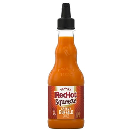 Frank's RedHot Creamy Buffalo Squeeze Hot Sauce, 12.0 fl oz
