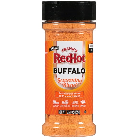Frank's RedHot Gluten Free Buffalo Seasoning Blend, 5.61 oz Bottle