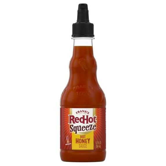 Frank's RedHot Hot Honey Squeeze Hot Sauce, 12.0 fl oz