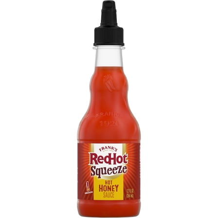 Frank's RedHot Hot Honey Squeeze Hot Sauce, 12 fl oz