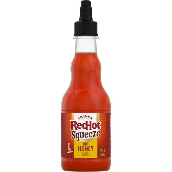Frank's RedHot Hot Honey Squeeze Hot Sauce, 12 fl oz