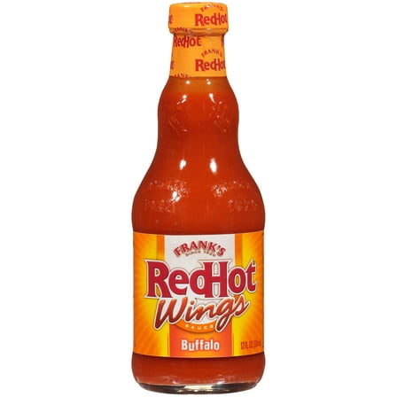Frank's RedHot Kosher Buffalo Wings Hot Sauce, 12.0 fl oz Bottle