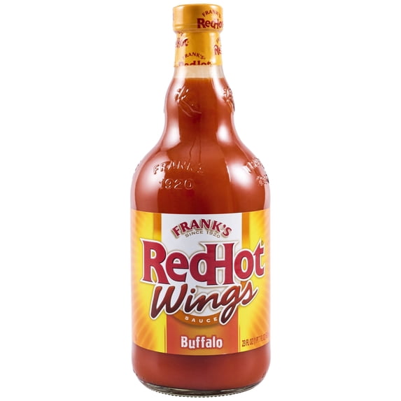 Frank's RedHot Kosher Buffalo Wings Hot Sauce, 23.0 fl oz Bottle