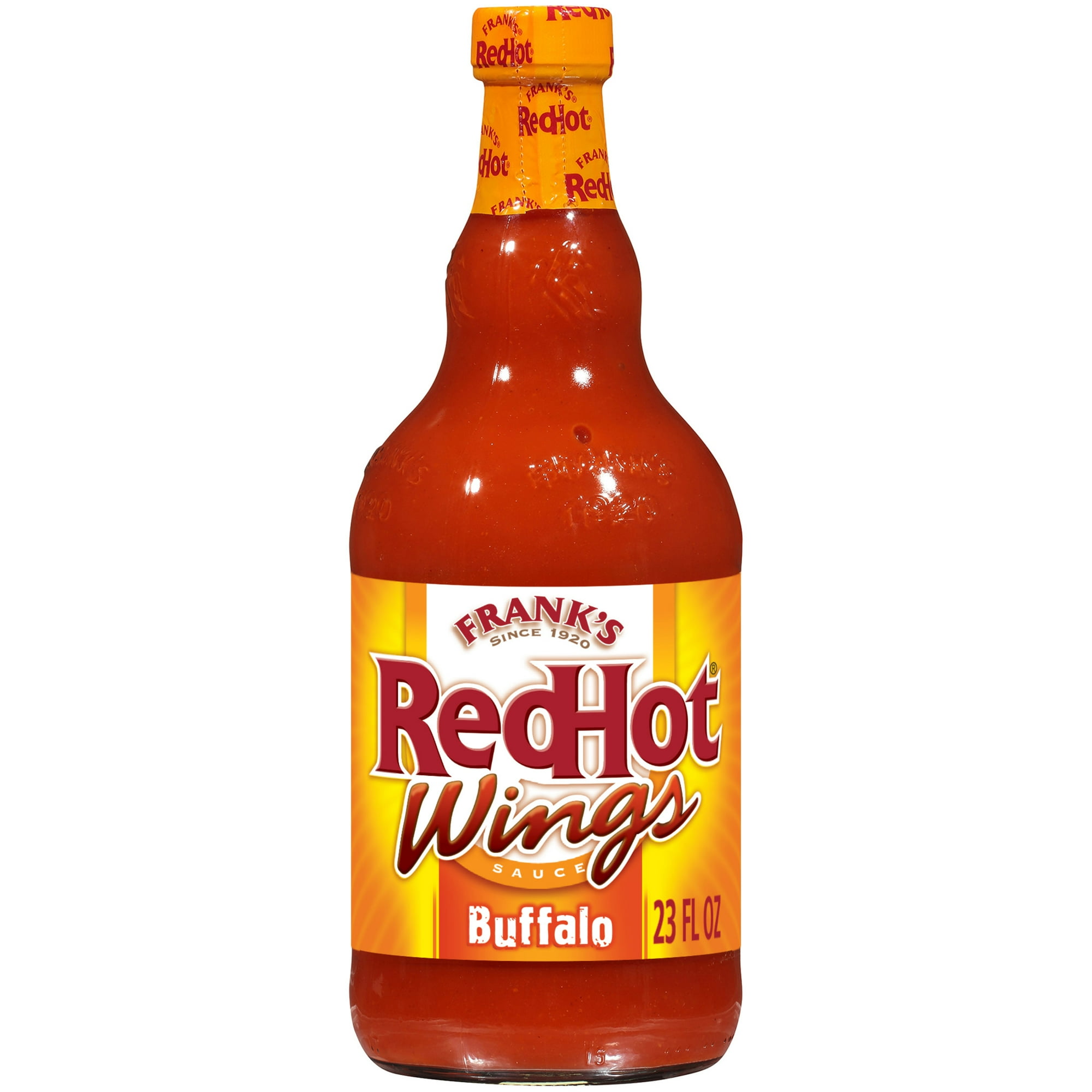 Frank's RedHot Kosher Buffalo Wings Hot Sauce, 23.0 fl oz Bottle