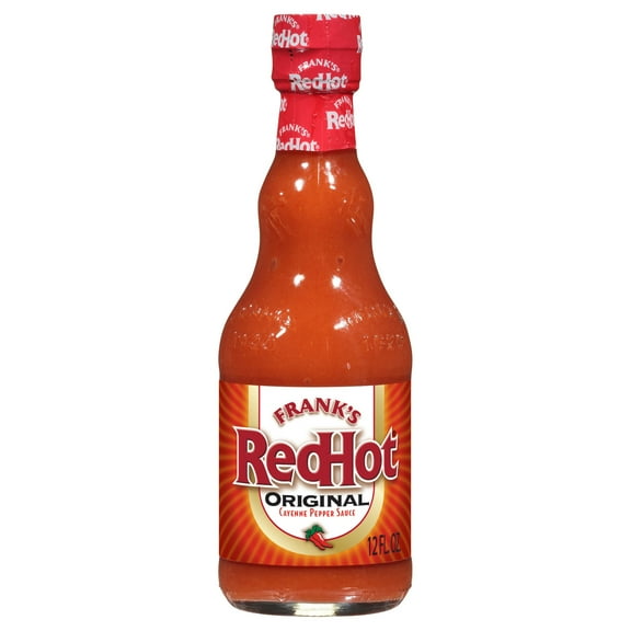 Frank's RedHot Kosher Original Cayenne Pepper Hot Sauce, 12.0 fl oz Bottle