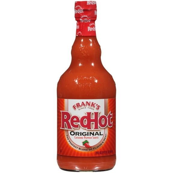 Frank's RedHot Kosher Original Cayenne Pepper Hot Sauce, 23.0 fl oz Bottle
