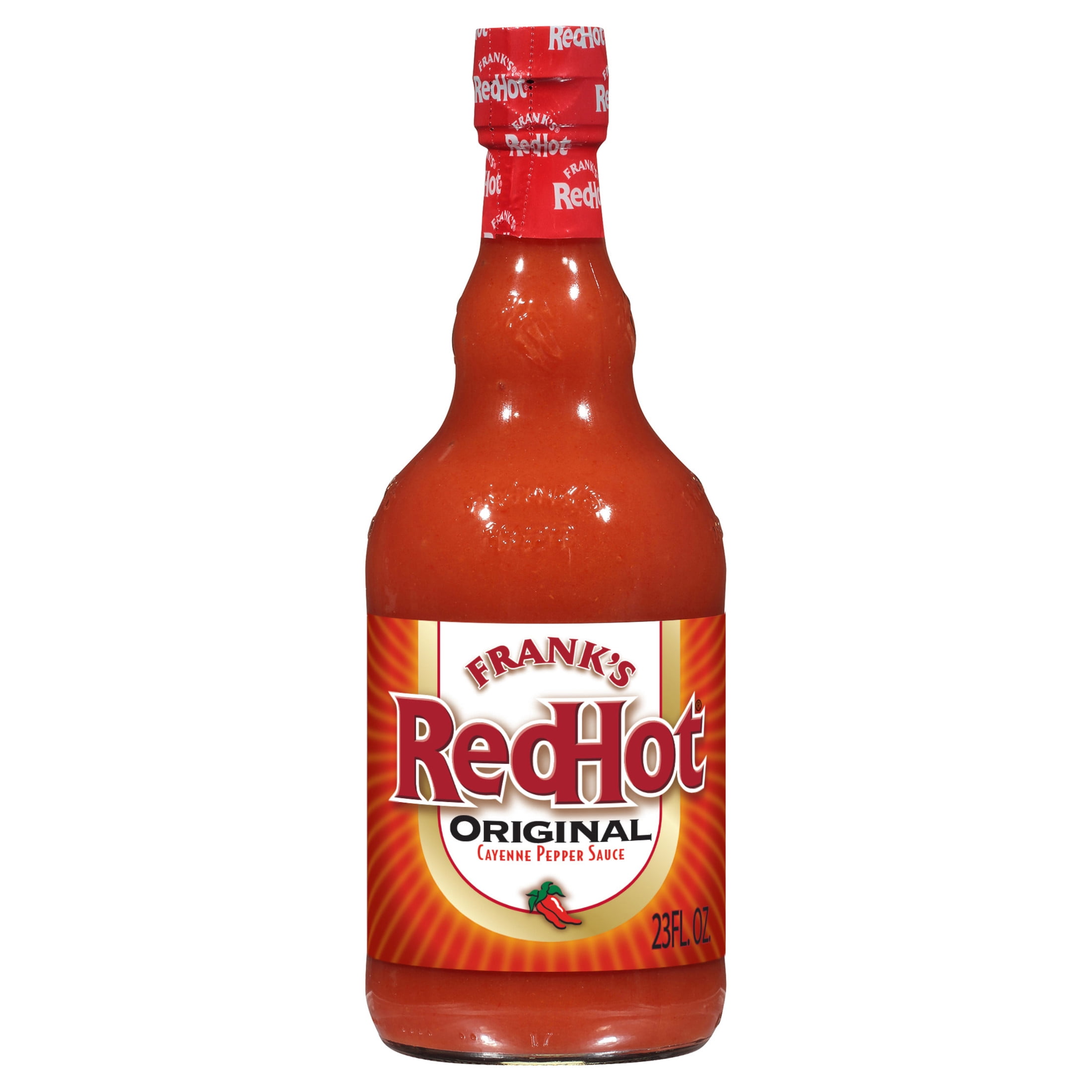 Frank's RedHot Kosher Original Cayenne Pepper Hot Sauce, 23 fl oz Bottle