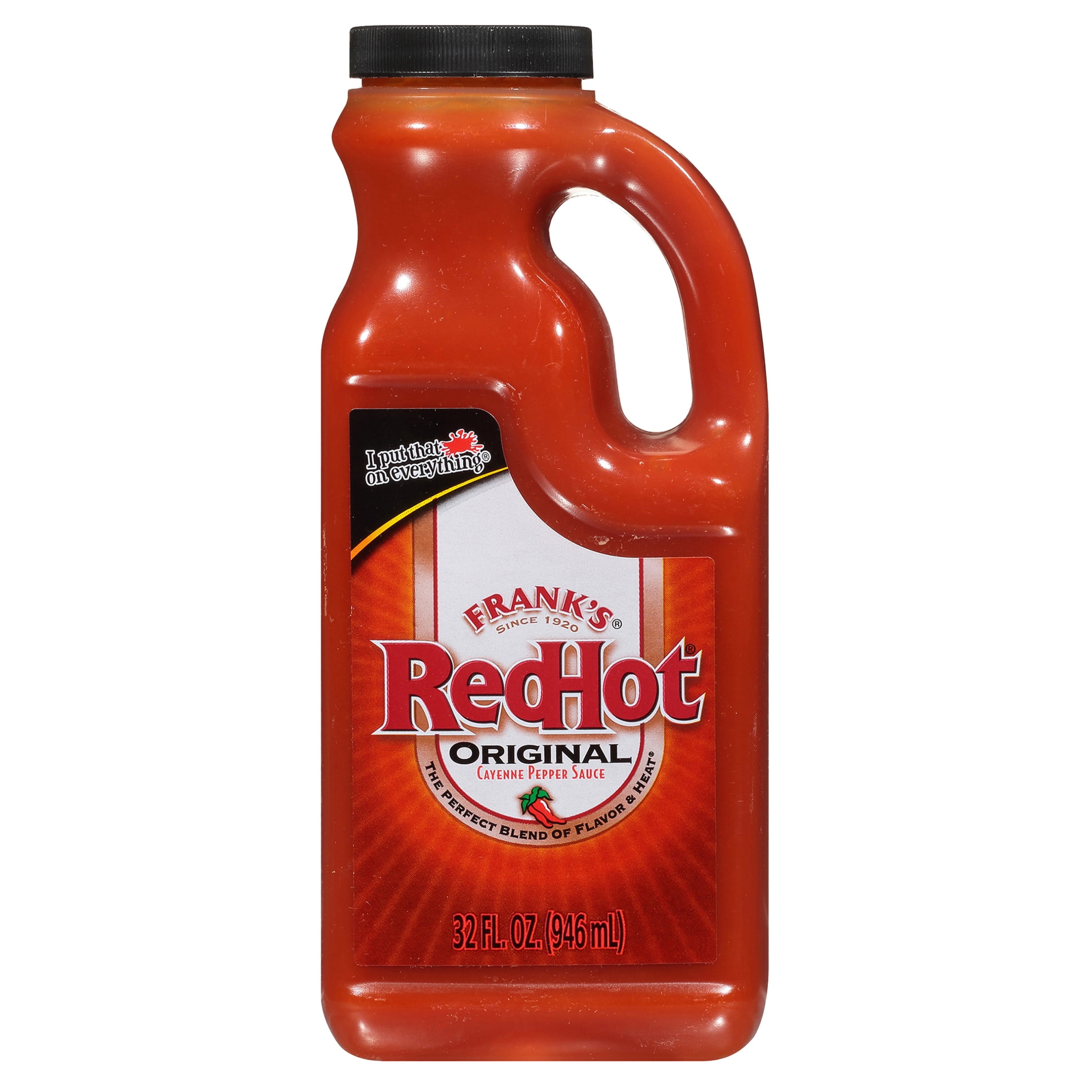Frank's RedHot Kosher Original Cayenne Pepper Hot Sauce, 32 fl oz Jug