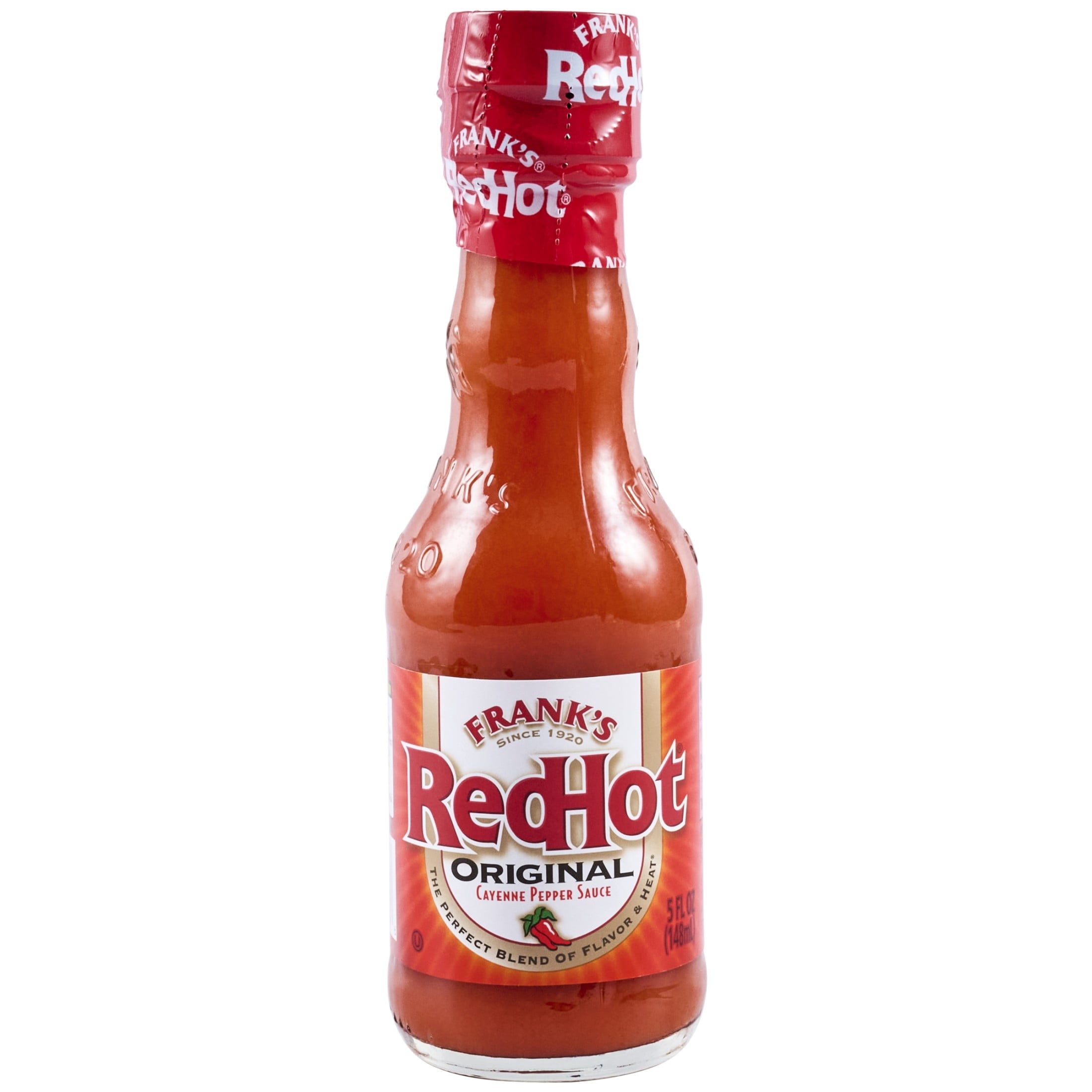 Frank's RedHot Kosher Original Cayenne Pepper Hot Sauce, 5.0 fl oz Bottle