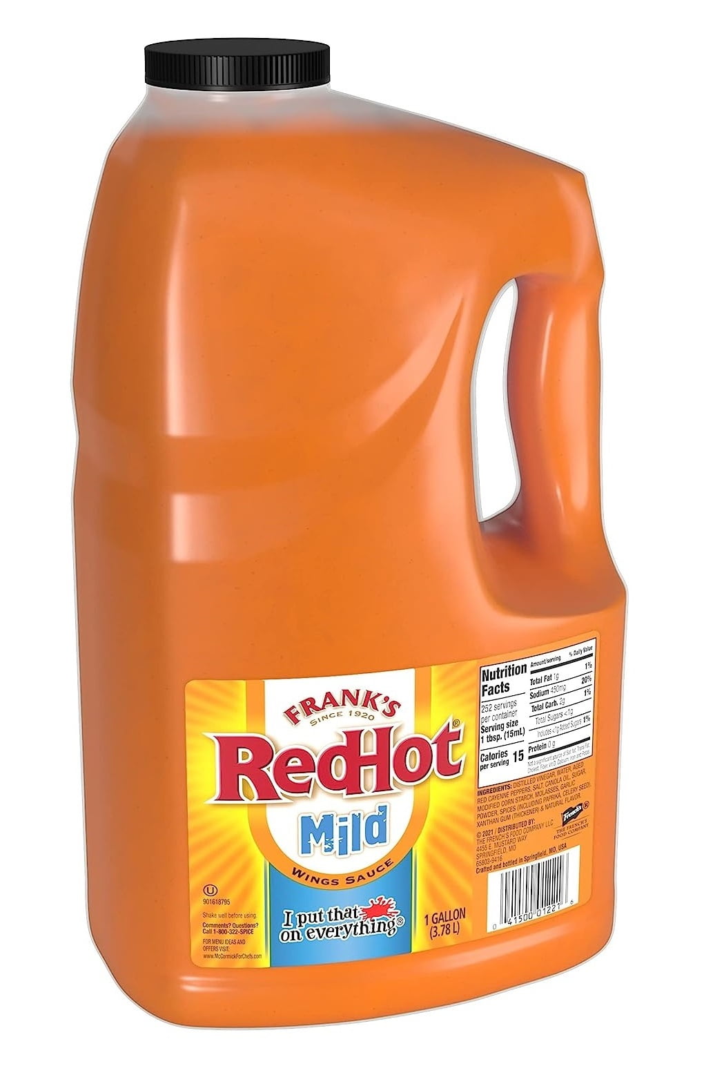 Frank's RedHot Mild Buffalo Wings Sauce - 1 gallon